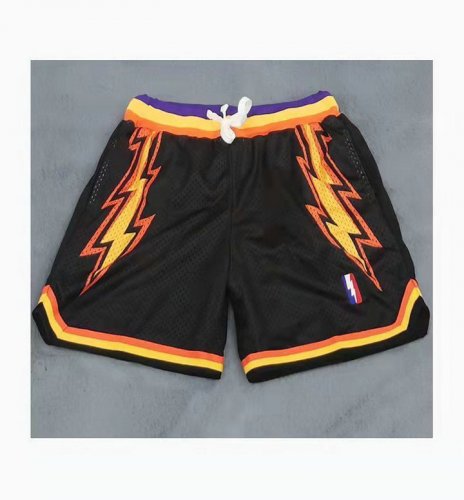 NBA Trillest Warriors shorts noir